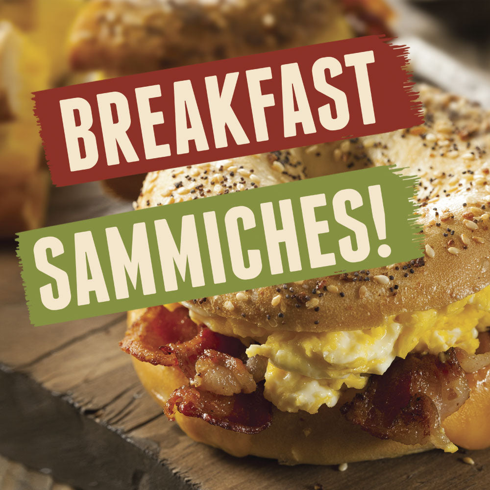 Breakfast Sammiches- 24"w x 24"h Squarecade Panel