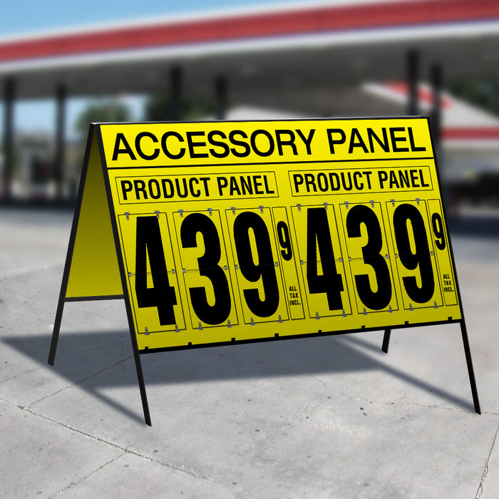 20" Flip Sign- 2 Product Horizontal, Double Sided A-Frame