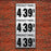 10" Flip Numbers, Three Product gas price sign