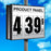 16" Flip Numbers- Single-Product, Double-Sided Pole Mount