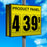 16" Flip Numbers- Single-Product, Double-Sided Pole Mount