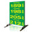 Four Product Fuel Price Sign