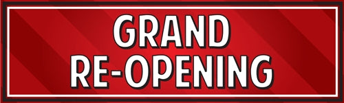 Grand Re-Opening Banner