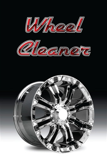 Wheel Cleaner- 24"w x 36"h 4mm Coroplast Insert