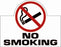 "No Smoking" Decal