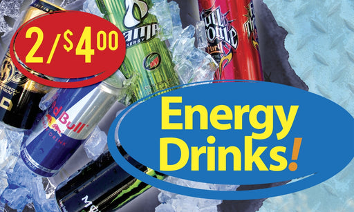 Energy Drinks Price Insert