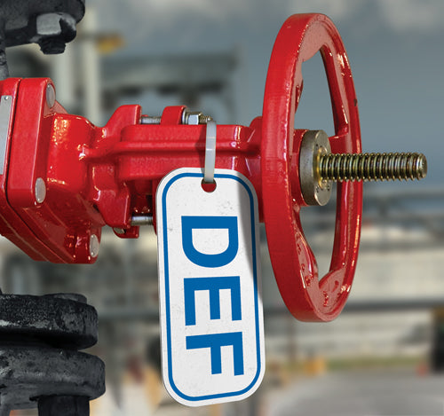 DEF- Aluminum Valve ID Tag